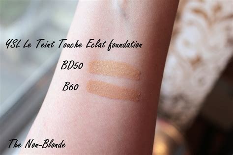 ysl touche eclat foundation bd50|ysl touche eclat foundation review.